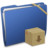 蓝色弹性收件箱 Blue Elastic Drop Box